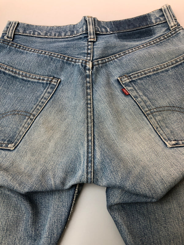 【中古品】【メンズ】 LEVI'S リーバイス 70S 66前期 505 DENIM PANT 1970年代 デニムパンツ メンズ ボトムス 157-260520-KS-02-min カラー：ブルー 万代Net店