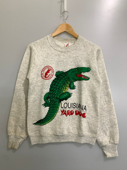 【現状渡し品】【メンズ】 UNKNOWN 80S DESIGN SWEATSHIRT 1980年代 デザイン スウェットシャツ メンズ トップス 146-260520-KS-29-min サイズ：S カラー：グレー系 万代Net店
