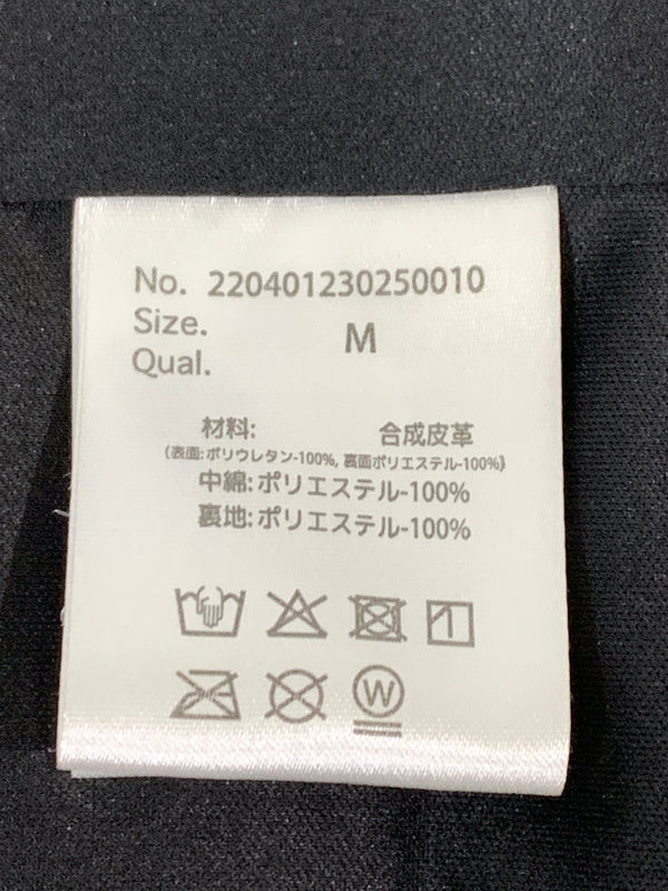 【中古品】【メンズ】 ADAMSJUGGLER アダムスジャグラー RTEG Z.T LEATHER O.E VEST 220401230250010 アールティージー ゼットティー レザー オーイー ベスト 147-260520-KS-17-min サイズ：M カラー：ブラック 万代Net店