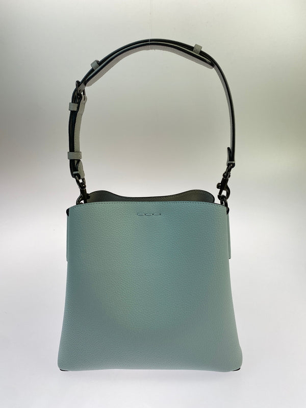 【中古美品】【メンズ】 COACH コーチ WILLOW BUCKET C3766 ウィロウ バケット ショルダーバッグ 180-260530-KS-13-min カラー：ライトブルー 万代Net店