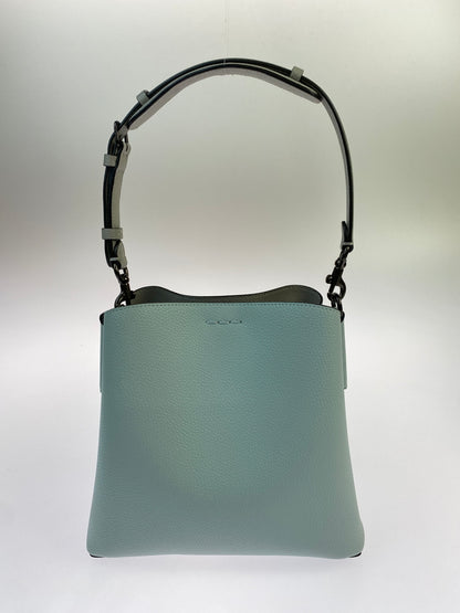 【中古美品】【メンズ】 COACH コーチ WILLOW BUCKET C3766 ウィロウ バケット ショルダーバッグ 180-260530-KS-13-min カラー：ライトブルー 万代Net店