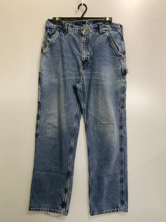 【現状渡し品】【メンズ】 CARHARTT カーハート DENIM PAINTER PANT デニム ペインター パンツ ジーンズ メンズ ボトムス 157-260520-KS-33-min サイズ：36×32 カラー：ブルー 万代Net店