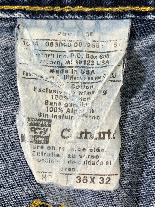 【現状渡し品】【メンズ】 CARHARTT カーハート DENIM PAINTER PANT デニム ペインター パンツ ジーンズ メンズ ボトムス 157-260520-KS-33-min サイズ：36×32 カラー：ブルー 万代Net店