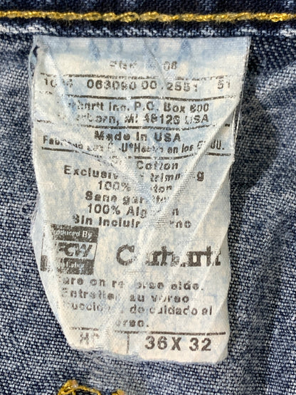 【現状渡し品】【メンズ】 CARHARTT カーハート DENIM PAINTER PANT デニム ペインター パンツ ジーンズ メンズ ボトムス 157-260520-KS-33-min サイズ：36×32 カラー：ブルー 万代Net店