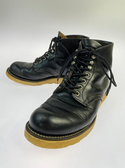 【現状渡し品】【メンズ/レディース】 RED WING レッドウィング 90S 四角犬タグ IRISH SETTER 靴 シューズ ブーツ 164-260531-AS-77-min サイズ：下記参照 カラー：ブラック 万代Net店
