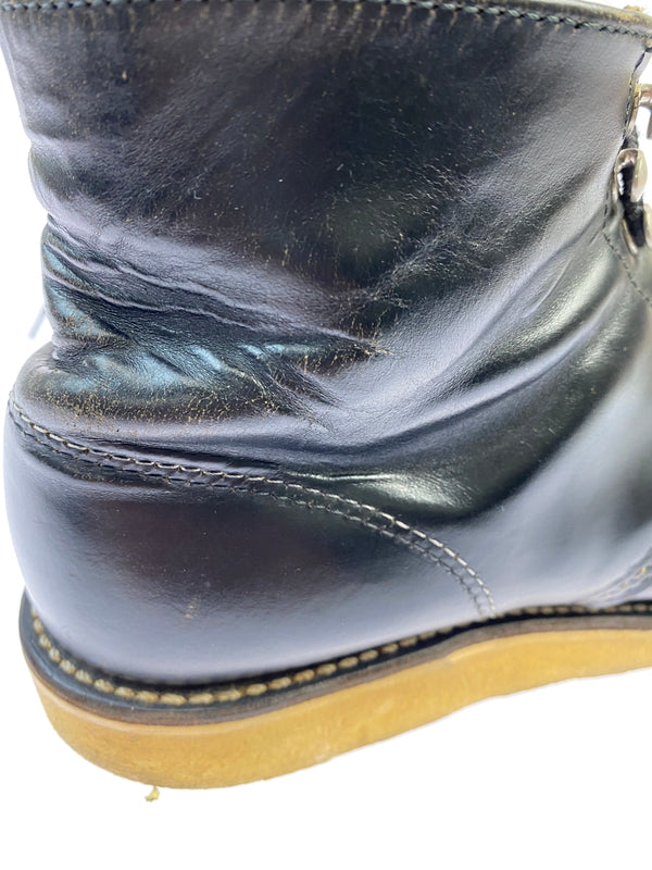 【現状渡し品】【メンズ/レディース】 RED WING レッドウィング 90S 四角犬タグ IRISH SETTER 靴 シューズ ブーツ 164-260531-AS-77-min サイズ：下記参照 カラー：ブラック 万代Net店