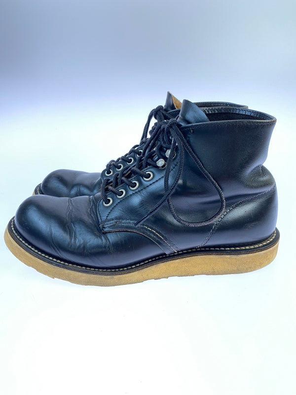【現状渡し品】【メンズ/レディース】 RED WING レッドウィング 90S 四角犬タグ IRISH SETTER 靴 シューズ ブーツ 164-260531-AS-77-min サイズ：下記参照 カラー：ブラック 万代Net店