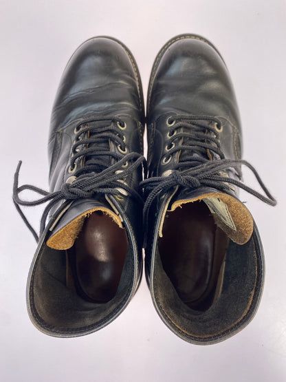 【現状渡し品】【メンズ/レディース】 RED WING レッドウィング 90S 四角犬タグ IRISH SETTER 靴 シューズ ブーツ 164-260531-AS-77-min サイズ：下記参照 カラー：ブラック 万代Net店