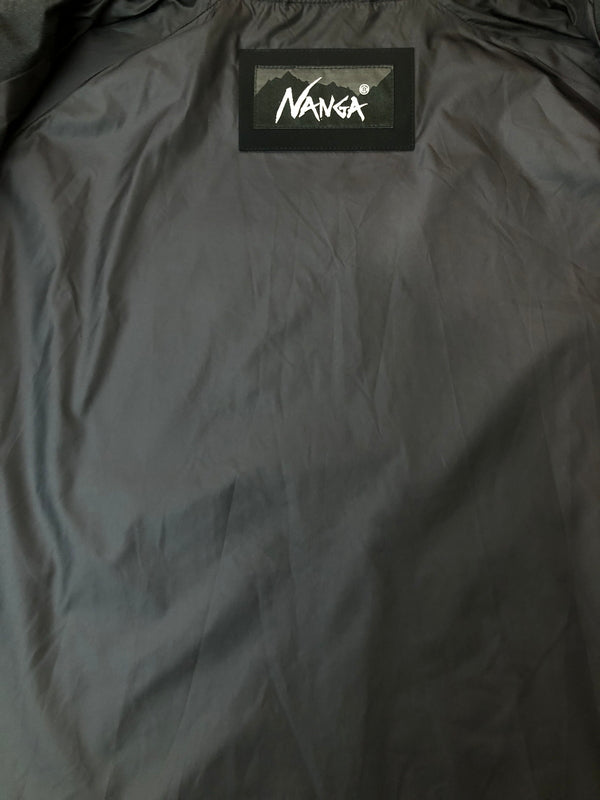 【中古品】【メンズ】 NANGA ×NICOLE ナンガ ニコル TAKIBI SHELL BLOUSON タキビ シェルブルゾン メンズ アウター 144-260520-KS-07-min サイズ：48 カラー：ブラック 万代Net店