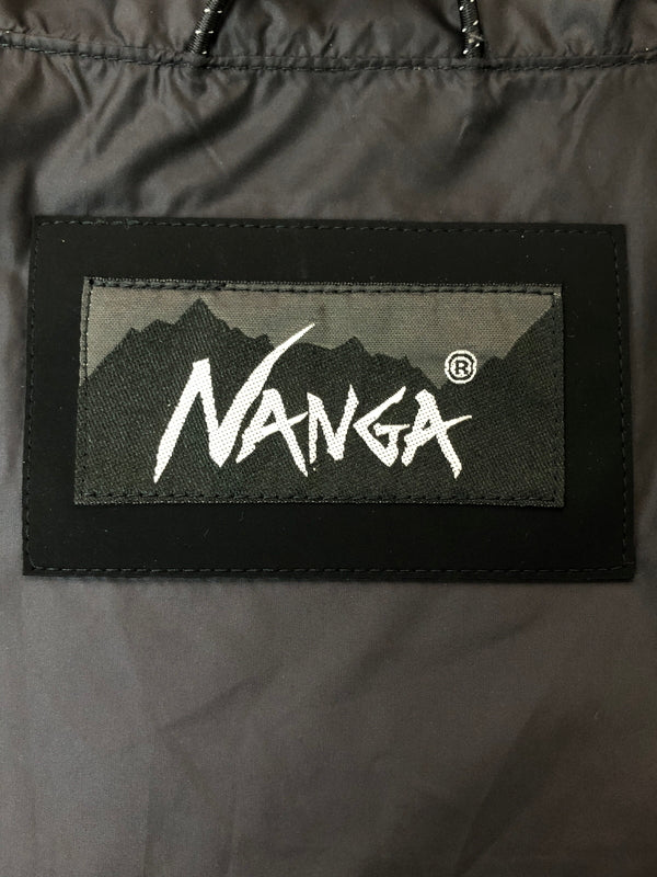 【中古品】【メンズ】 NANGA ×NICOLE ナンガ ニコル TAKIBI SHELL BLOUSON タキビ シェルブルゾン メンズ アウター 144-260520-KS-07-min サイズ：48 カラー：ブラック 万代Net店