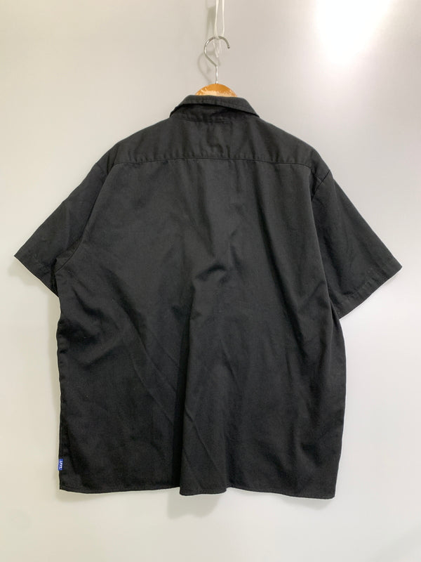 【中古品】【メンズ】 LAFAYETTE ×DICKIES ラファイエット ディッキーズ HALF ZIP WORK SHIRT ハーフジップ ワークシャツ メンズ トップス 142-260520-KS-36-min サイズ：L カラー：ブラック 万代Net店