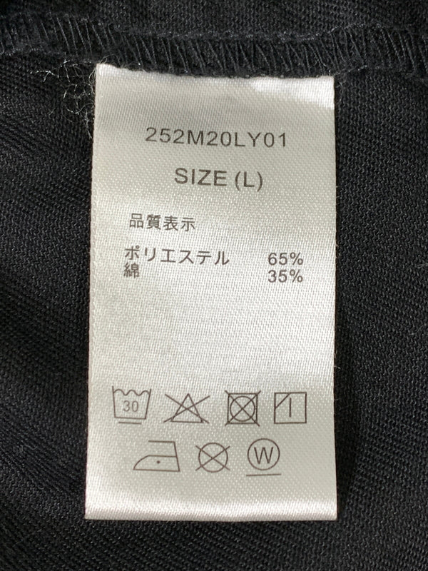 【中古品】【メンズ】 LAFAYETTE ×DICKIES ラファイエット ディッキーズ HALF ZIP WORK SHIRT ハーフジップ ワークシャツ メンズ トップス 142-260520-KS-36-min サイズ：L カラー：ブラック 万代Net店
