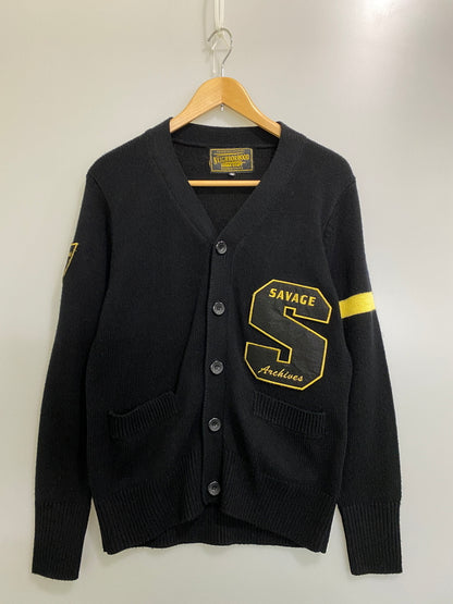 【中古品】【メンズ】 NEIGHBORHOOD ネイバーフッド CARDIGAN カーディガン TSNH-JK-11 メンズ 142-260630-hu-20-min サイズ：M カラー：ブラック/ゴールド 万代Net店