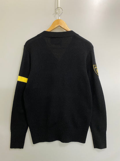 【中古品】【メンズ】 NEIGHBORHOOD ネイバーフッド CARDIGAN カーディガン TSNH-JK-11 メンズ 142-260630-hu-20-min サイズ：M カラー：ブラック/ゴールド 万代Net店