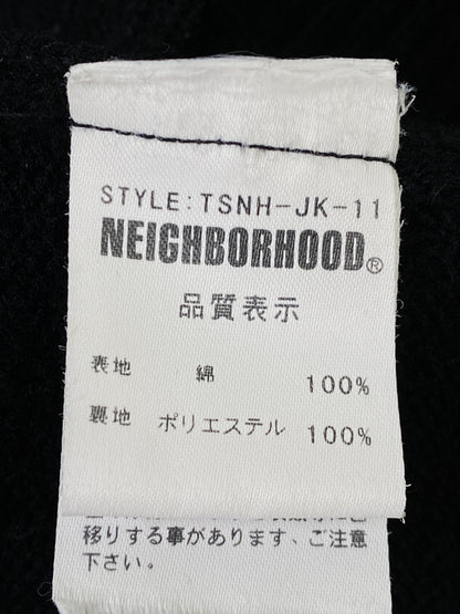 【中古品】【メンズ】 NEIGHBORHOOD ネイバーフッド CARDIGAN カーディガン TSNH-JK-11 メンズ 142-260630-hu-20-min サイズ：M カラー：ブラック/ゴールド 万代Net店