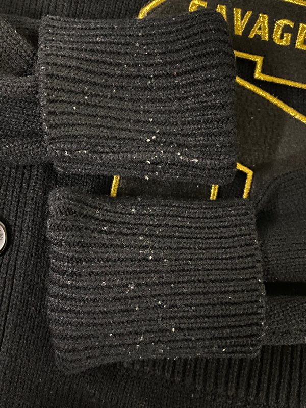【中古品】【メンズ】 NEIGHBORHOOD ネイバーフッド CARDIGAN カーディガン TSNH-JK-11 メンズ 142-260630-hu-20-min サイズ：M カラー：ブラック/ゴールド 万代Net店