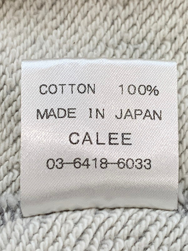 【中古品】【メンズ】 CALEE キャリー ALLOVER STAR PATTERN LS SWEATSHIRT CL-22AW005SP オールオーバースターパターン スウェットシャツ クルーネック 星総柄 142-260610-kt-18-min サイズ：XL カラー：グレー 万代Net店
