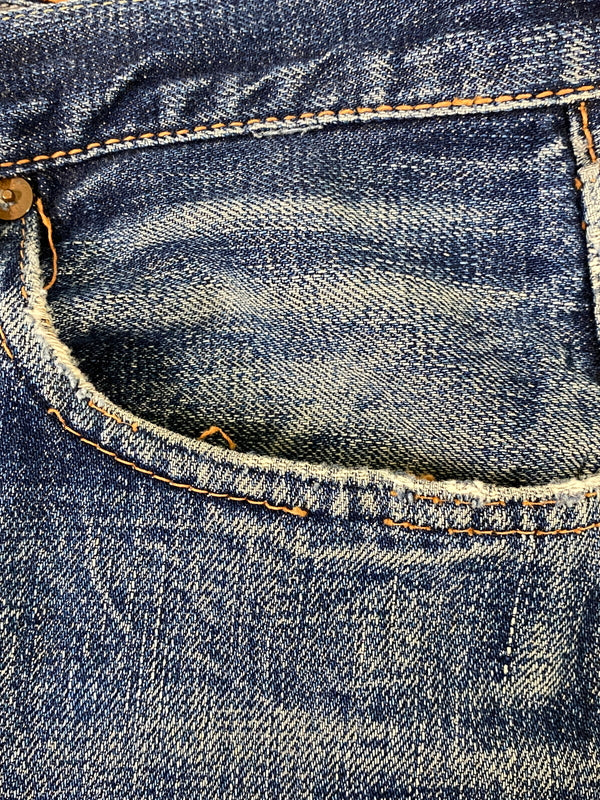 【現状渡し品】【メンズ】 FULLCOUNT フルカウント DENIM PANT 1108 デニムパンツ メンズ ボトムズ ジーンズ ジーパン 156-260720-em-24-min サイズ：34 カラー：インディゴ 万代Net店