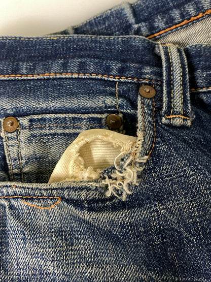 【現状渡し品】【メンズ】 FULLCOUNT フルカウント DENIM PANT 1108 デニムパンツ メンズ ボトムズ ジーンズ ジーパン 156-260720-em-24-min サイズ：34 カラー：インディゴ 万代Net店