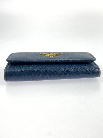 【現状渡し品】【メンズ/レディース】 PRADA プラダ 1PG222 6連キーケース 181-260713-KS-08-min カラー：ブルー 万代Net店
