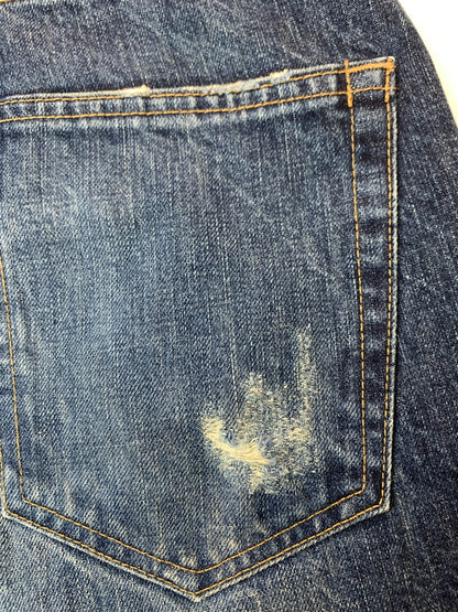 【現状渡し品】【メンズ】 PHENOMENON フェノメノン DENIM PANTS ILLPTS-03 デニムパンツ ボトムス 151-260529-yn-22-min サイズ：34 カラー：インディゴ 万代Net店