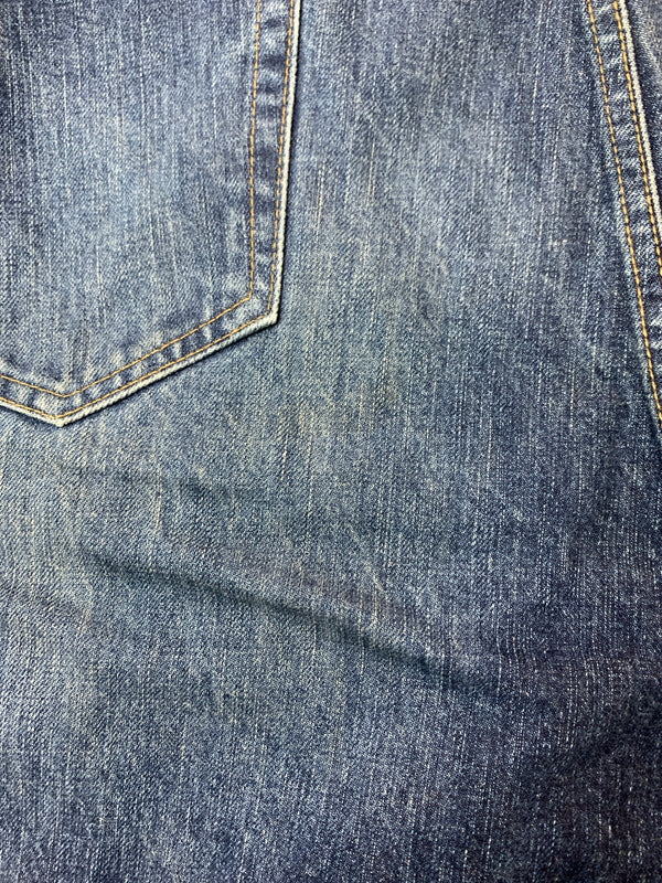 【現状渡し品】【メンズ】 PHENOMENON フェノメノン DENIM PANTS ILLPTS-03 デニムパンツ ボトムス 151-260529-yn-22-min サイズ：34 カラー：インディゴ 万代Net店
