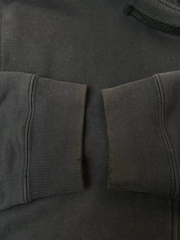 【中古品】【メンズ】 STUSSY ステューシー 00S ZIP HOODIE 00年代 ジップ フーディ ジップアップ パーカー メンズ トップス 142-260615-em-30-min サイズ：M カラー：ブラック 万代Net店