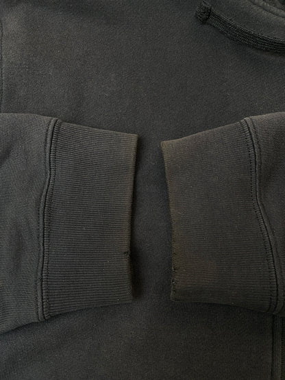 【中古品】【メンズ】 STUSSY ステューシー 00S ZIP HOODIE 00年代 ジップ フーディ ジップアップ パーカー メンズ トップス 142-260615-em-30-min サイズ：M カラー：ブラック 万代Net店