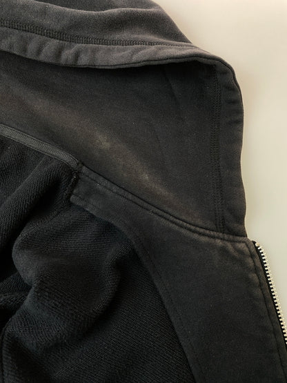 【中古品】【メンズ】 STUSSY ステューシー 00S ZIP HOODIE 00年代 ジップ フーディ ジップアップ パーカー メンズ トップス 142-260615-em-30-min サイズ：M カラー：ブラック 万代Net店