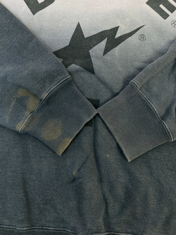 【中古品】【メンズ】 A BATHING APE ア ベイシング エイプ 90-00's BAPE STA SWEATSHIRT スウェットシャツ トレーナー トップス 142-260527-yn-26-min サイズ：L カラー：グレー系 万代Net店