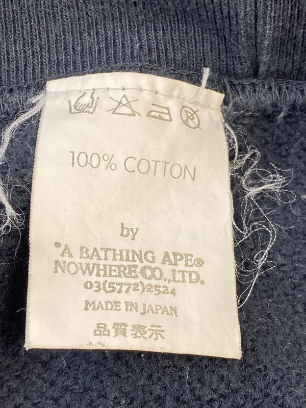 【中古品】【メンズ】 A BATHING APE ア ベイシング エイプ 90-00's BAPE STA SWEATSHIRT スウェットシャツ トレーナー トップス 142-260527-yn-26-min サイズ：L カラー：グレー系 万代Net店