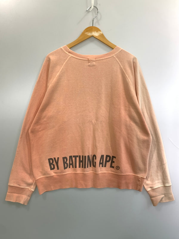 【現状渡し品】【メンズ】 A BATHING APE ア ベイシング エイプ 90-00's GRADATION SWEATSHIRT 90-2000年代 グラデーション スウェットシャツ トレーナー トップス 142-260529-yn-15-min サイズ：M カラー：ピンク 万代Net店