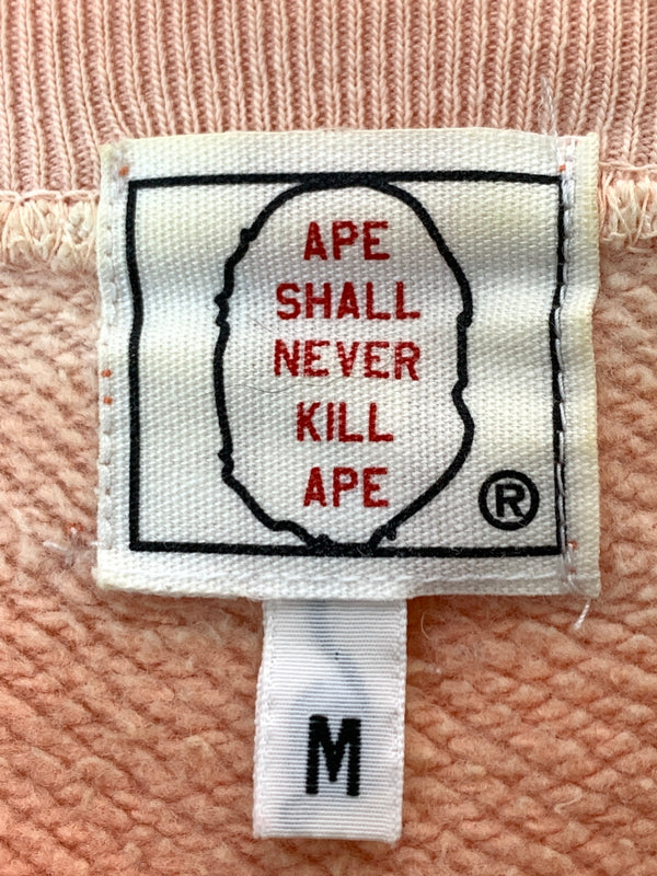 【現状渡し品】【メンズ】 A BATHING APE ア ベイシング エイプ 90-00's GRADATION SWEATSHIRT 90-2000年代 グラデーション スウェットシャツ トレーナー トップス 142-260529-yn-15-min サイズ：M カラー：ピンク 万代Net店