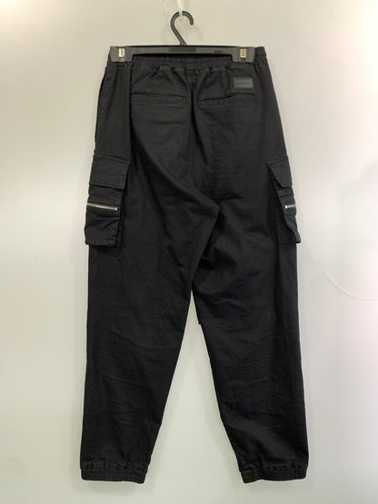 【中古品】【メンズ】 DANKE SCHON ダンケシェーン CARGO PANTS スリムカーゴパンツ ボトムス 153-260529-yn-23-min サイズ：M カラー：ブラック 万代Net店