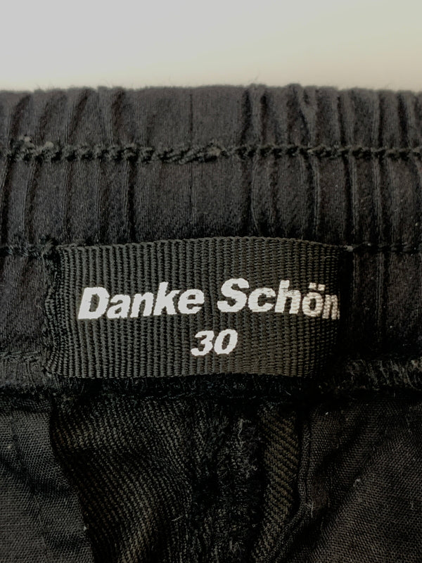【中古品】【メンズ】 DANKE SCHON ダンケシェーン CARGO PANTS スリムカーゴパンツ ボトムス 153-260529-yn-23-min サイズ：M カラー：ブラック 万代Net店