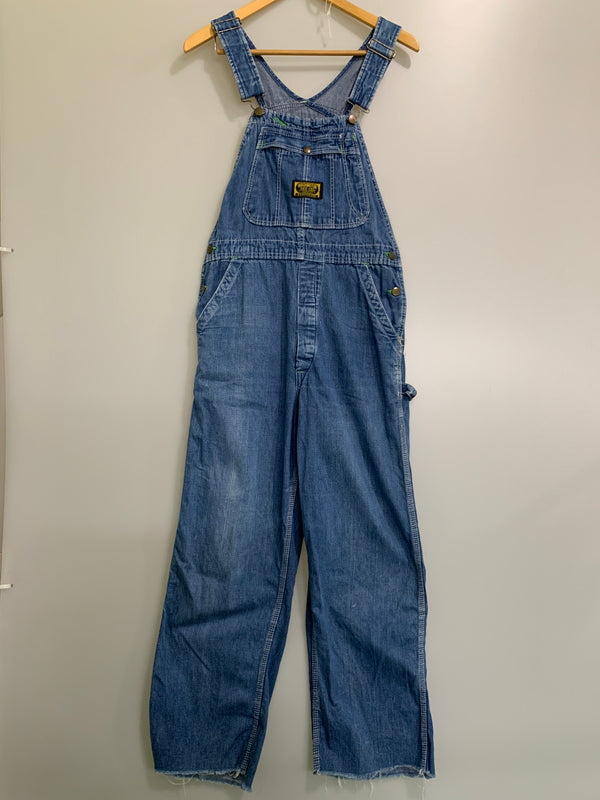 【中古品】【メンズ】 WASHINGTON DEE CEE ワシントンディーシー 60-70S OVERALL デニム オーバーオール 157-260615-kt-21-min サイズ：サイズ不明 カラー：ブルー 万代Net店