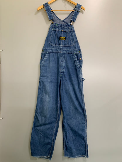 【中古品】【メンズ】 WASHINGTON DEE CEE ワシントンディーシー 60-70S OVERALL デニム オーバーオール 157-260615-kt-21-min サイズ：サイズ不明 カラー：ブルー 万代Net店