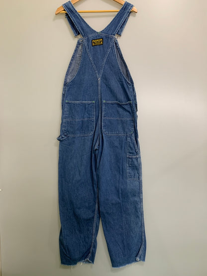 【中古品】【メンズ】 WASHINGTON DEE CEE ワシントンディーシー 60-70S OVERALL デニム オーバーオール 157-260615-kt-21-min サイズ：サイズ不明 カラー：ブルー 万代Net店