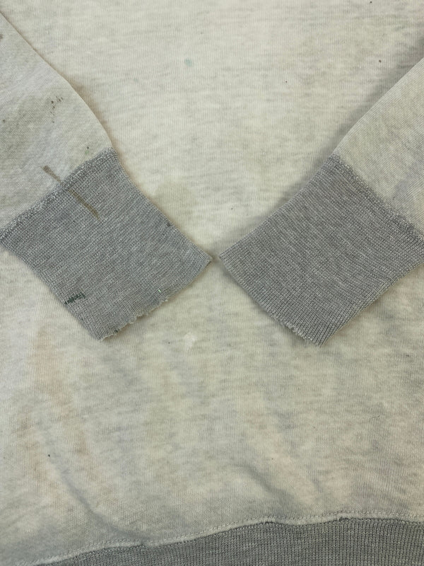 【現状渡し品】【メンズ】 UNKNOWN VINTAGE 50's TWO-TONE SWEATSHIRT ヴィンテージ 50年代 ツートーン スウェットシャツ トップス 146-260527-yn-32-min カラー：ライトグレー 万代Net店