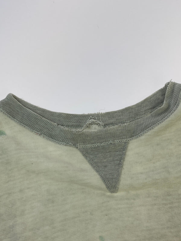 【現状渡し品】【メンズ】 UNKNOWN VINTAGE 50's TWO-TONE SWEATSHIRT ヴィンテージ 50年代 ツートーン スウェットシャツ トップス 146-260527-yn-32-min カラー：ライトグレー 万代Net店