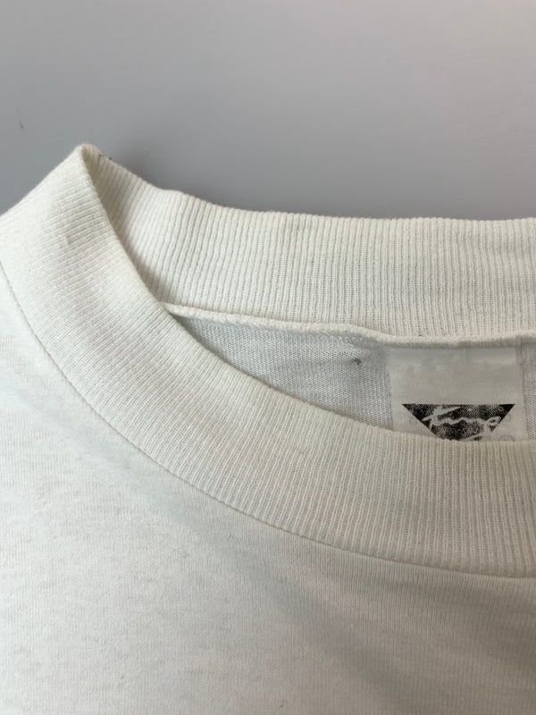 【現状渡し品】【メンズ】 KING ART SHIRT キング アーティスト シャツ 90's ART TEE 90年代 アートTシャツ 半袖Tシャツ トップス 146-260529-yn-35-min サイズ：L カラー：ホワイト 万代Net店