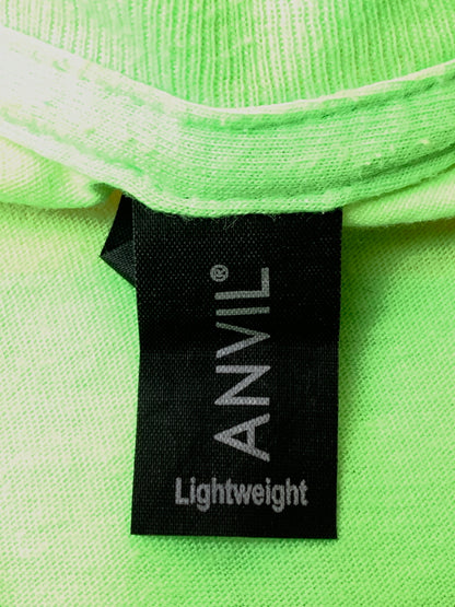 【現状渡し品】【メンズ】 VIRGILABLOH ヴァージル アブロー x MCA FIGUREOFSPEECH AMO TEE ショートスリーブTシャツ 半袖Tシャツ トップス 142-260529-yn-36-min サイズ：L カラー：蛍光グリーン 万代Net店