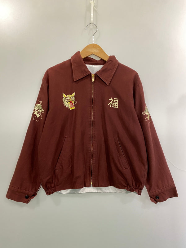 【中古品】【メンズ】 UN KNOWS アンノウン VIETNAM JACKET ベトナム ジャケット ベトジャン メンズ アウター 145-260615-em-29-min カラー：あずき色 万代Net店