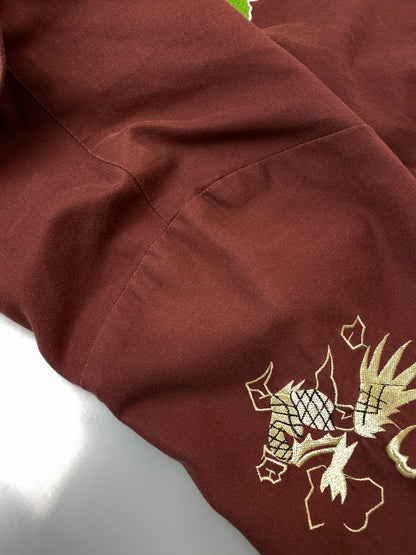 【中古品】【メンズ】 UN KNOWS アンノウン VIETNAM JACKET ベトナム ジャケット ベトジャン メンズ アウター 145-260615-em-29-min カラー：あずき色 万代Net店