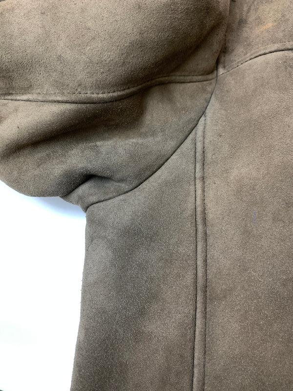 【現状渡し品】【メンズ】 YVES SAINT LAURENT POUR HOMME イヴ サンローラン プール オム ムートンコート アウター 141-260526-jt-16-min サイズ：105 カラー：ブラウン 万代Net店