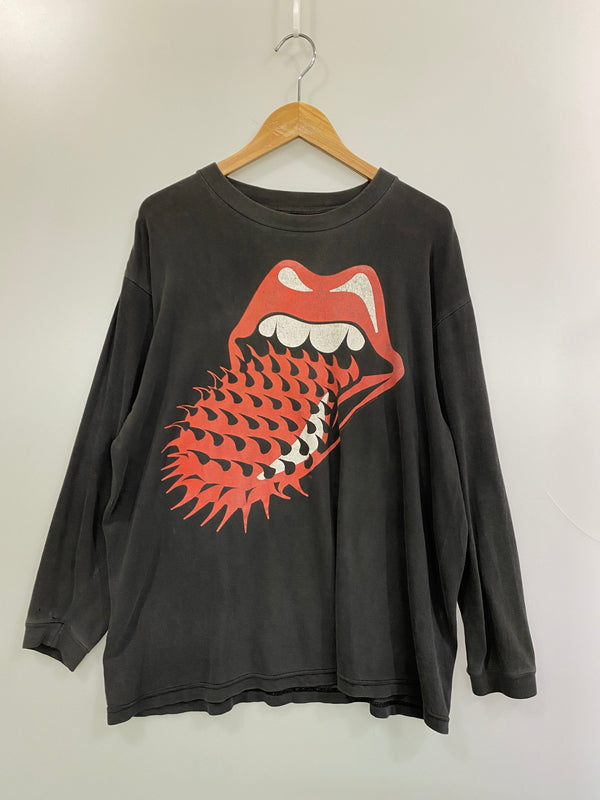 【現状渡し品】【メンズ】 THE ROLLING STONES ザ ローリングストーンズ 90's VOODOO LOUNGE L/S TEE スパイクタン ロングスリーブ Tシャツ 長袖Tシャツ トップス 146-260602-yn-10-min サイズ：表記なし 下記参照 カラー：ダークグレー 万代Net店