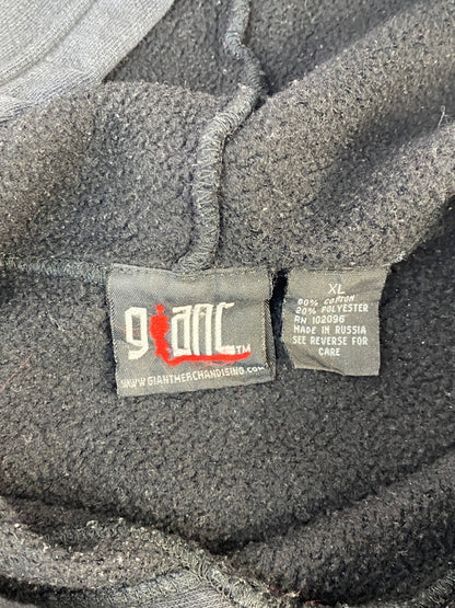 【中古品】【メンズ】 MARILYN MANSON マリリンマンソン GIANTタグ 00's HOODIE 2000年代 プルオーバーフーディー パーカー トップス 146-260529-yn-04-min サイズ：XL カラー：ブラック 万代Net店