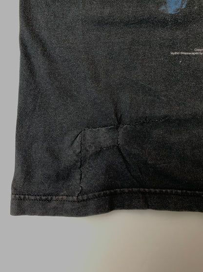 【中古品】【メンズ】 CRADLE OF FIFTH クレイドル オブ フィルス 00S TURN UP THE HORROR L S TEE ターン アップ ザ ホラー 長袖Tシャツ トップス 146-260526-jt-17-min サイズ：XL カラー：ブラック 万代Net店