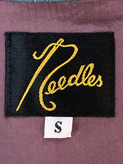 【中古品】【メンズ】 NEEDLES ニードルス ONE‐UP SHIRT C/L KIMONO MR102 SS SHIRT ワンナップシャツ ショートスリーブ キモノ 140-260610-kt-16-min サイズ：S カラー：ブルー系 万代Net店