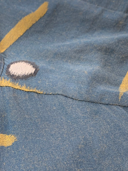 【中古品】【メンズ】 NEEDLES ニードルス ONE‐UP SHIRT C/L KIMONO MR102 SS SHIRT ワンナップシャツ ショートスリーブ キモノ 140-260610-kt-16-min サイズ：S カラー：ブルー系 万代Net店